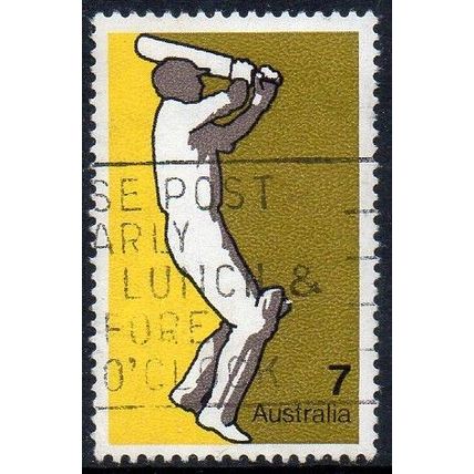 Australia 1974 Non Olympic Sports Played in Australia - Cricket 7c Used