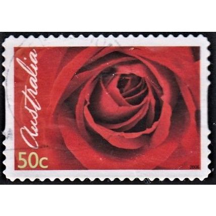 AUSTRALIA, 2006 50c Rose, SG 2589 (Scott #2488), used