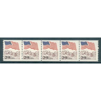 2523 29c U.S. Flag Fine MNH PNC 6/5 V0710
