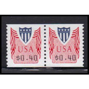 CVP32 40c Shield Very Fine MNH Pair PA5011