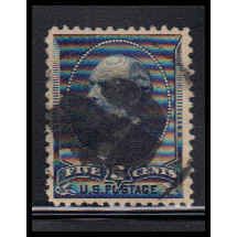 Used 216 5c James Garfield Fine K0179