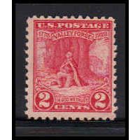 645 2c Valley Forge Barely Clears MNH O1401