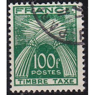 FRANKREICH FRANCE [Porto] MiNr 0092 ( O/used ) [02]