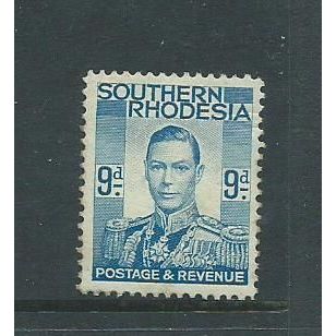 southern rhodesia sg46 sg 46 hm aged gum