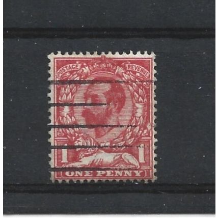 GB.SG327 1d Scarlet.Fine Used.Jun25d