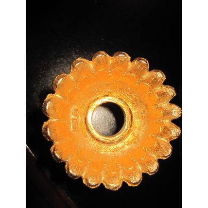 1 1/16" Gold Candlestick Holder TAN