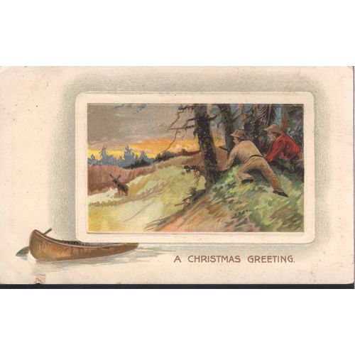 Antique B&B London PC 1911 - A Christmas Greeting