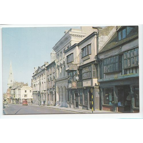 High West Street Dorchester Dorset Postcard 1007