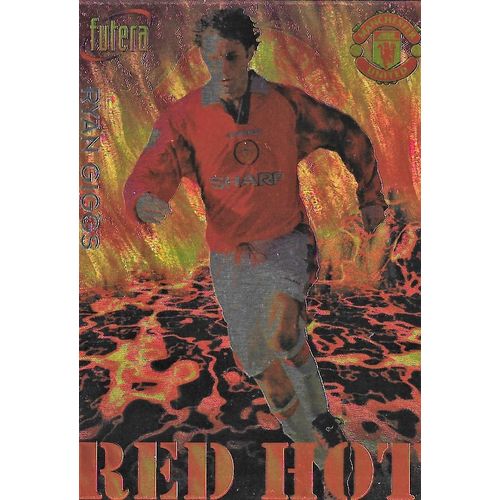 Futera 1998 Manchester United Cards: Red Hot Futec - RH 3, Giggs