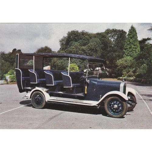 The Hermitage Bus Bicton Gardens Postcard (MV20212)