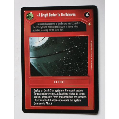 Star Wars CCG: Special Edition Limited # A Bright Center to the Universe - dark