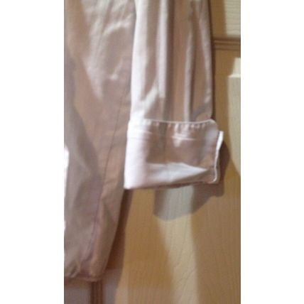 NEXT PETITE Women White Top/Size 6/Button-Down 3/4 Sleeves w/Cuffs/Point Collar