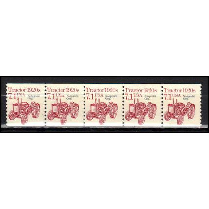 2127a 7.1c Tractor Fine MNH Dry Gum PNC 1/5 X0809