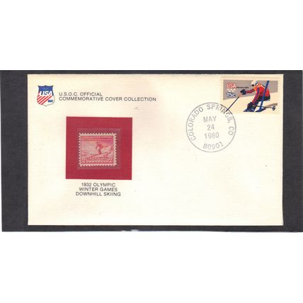 Event Olympic Games 716 2c 1795 15c Olympians (Cachet-U/A) CV42398