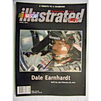 Dale Earnhardt-NASCAR Winston Cup Illustrated-April 2001