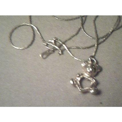 Necklace teddy bear