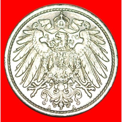 EAGLE (1880-1916): GERMANY ★ 10 PFENNIG 1907A! WILLIAM II ★LOW START★NO RESERVE!