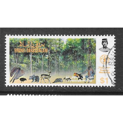 BRUNEI 1984 FORESTRY RESOUCES FAO FOOD USED $1