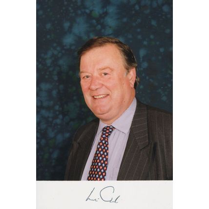 Ken Clarke Conservative Chancellor Politician MP Hand Signed Photo