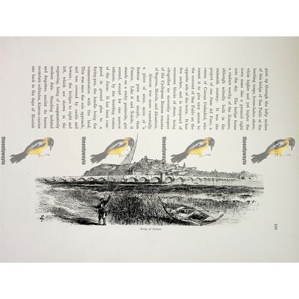 Bridge At Badajoz, Spain, Book Illustration (Print), c1875