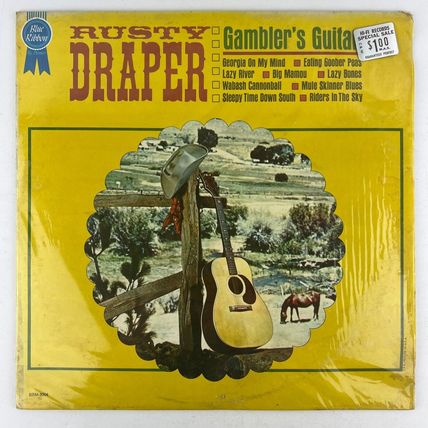 Rusty Draper – Gambler's Guitar Vinyl LP Record Album BRM-8004