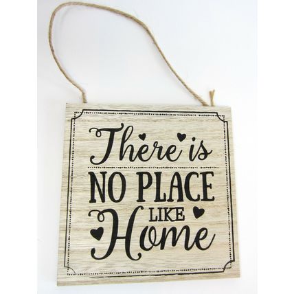 Homely Home Wooden Plaque Sign Wall Hanging