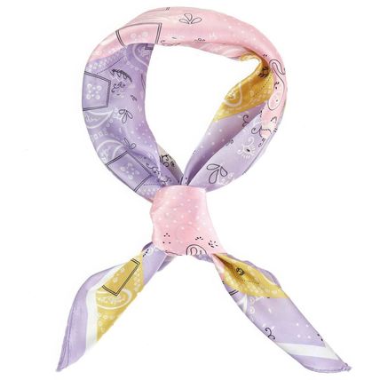 New Paisley Dot Print Bandana