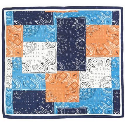 New Paisley Dot Print Bandana