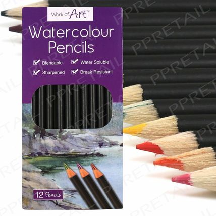 Artist Drawing/Colouring Pencils ~WATER COLOUR & GRADED~ Sketch Art Craft Canvas