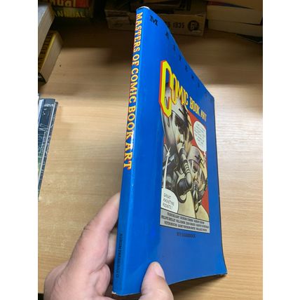 1978 1ST EDITION "MASTERS OF COMIC BOOK ART" HUGE PAPERBACK BOOK (P3)