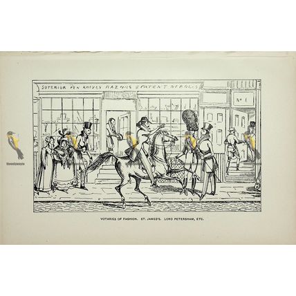 Votaries Of Fashion, St James's, London Society, Book Illustration (Print), 1900