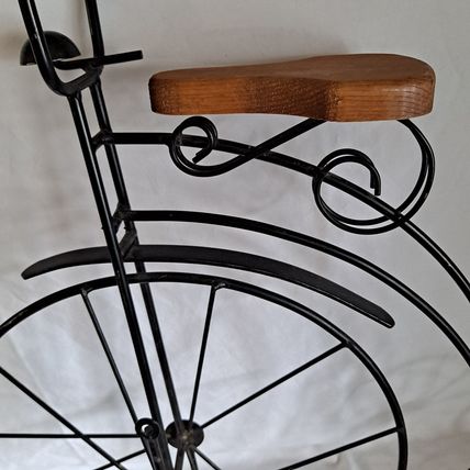 Vintage Lasting Products PENNY FARTHING 20" Big Wheel Metal Wall Art 1989-1990