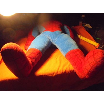 HUGE 2 FOOT TALL SPIDER-MAN PLUSH DOLL! $45.00 SHIPPED!! MINT!!