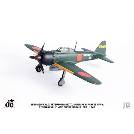 ZERO A6M5 W.O. TETSUZO IWAMOTO, IMPERIAL - JC WINGS JCW72ZERO001 1/72