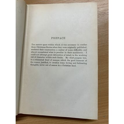 RARE* 1914 CHARLES DICKENS CHRISTMAS BOOKS FIRESIDE EDITION HB BOOK (P3)
