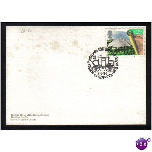 1984 THE ROSE GARDEN ,GARDEN FESTIVAL LIVERPOOL PO FDI