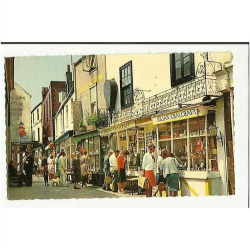 Sussex BRIGHTON The Lanes Postcard by Wardells (BT 14)