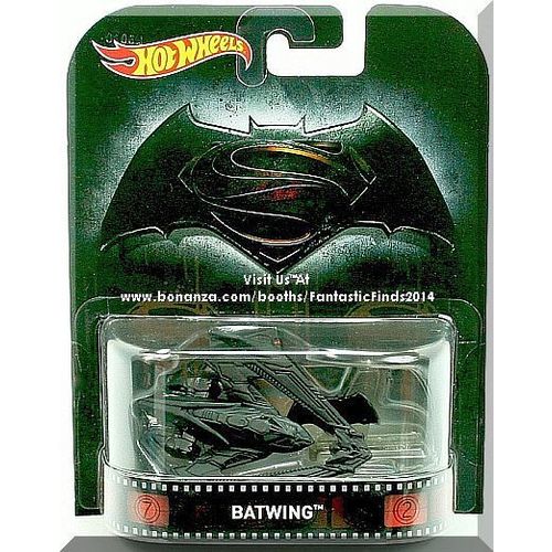 Hot Wheels - Batwing: 2016 Retro Series - Batman Vs Superman *Black Edition*