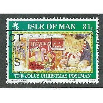 IOM 2008 31P 'CHRISTMAS' FINE USED (EBID45-361)