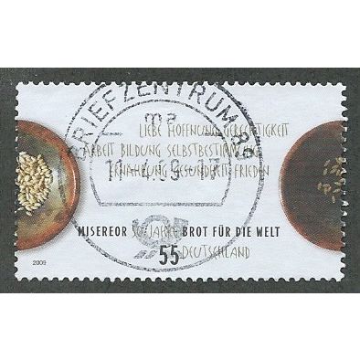 GER 2009 55c 'BREAD FOR THE WORLD FINE USED (EBID51-314)