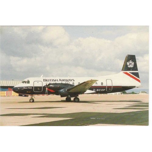 British Airways Boeing B748 287 Civil Aircraft Postcard (A11142)