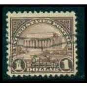 Used 571 $1 Lincoln Memorial Fine M09501
