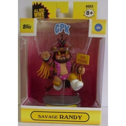 GPK X WWE WRESTLING ' SAVAGE RANDY ' action figure