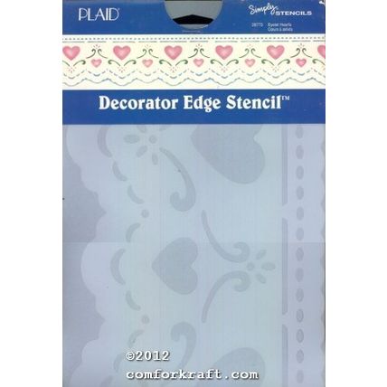 Eyelet Hearts 28770 Simply Stencils