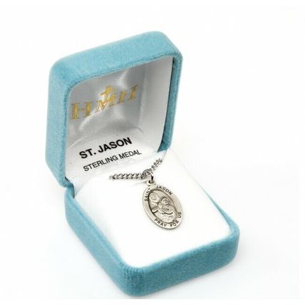 St. Jason Sterling Silver Necklace