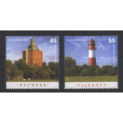 Germany 'Neuwerk & Falshoeft Lighthouses' **/MNH 2010