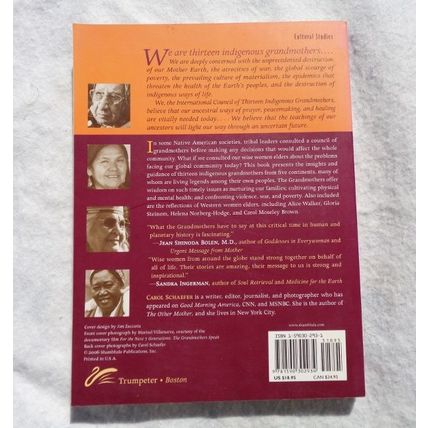 Grandmothers Counsel the World Carol Schaefer Paperback