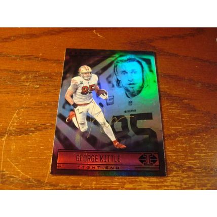 2021 Panini Illusions, Autograph Card, w/COA, GEORGE KITTLE, 49ers