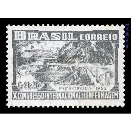 Brazil 1953 unused (mint, no gum) c1953-11