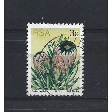 SouthAfrica.SG416 3c Protea Neriifolia.Fine Used.Sep25u